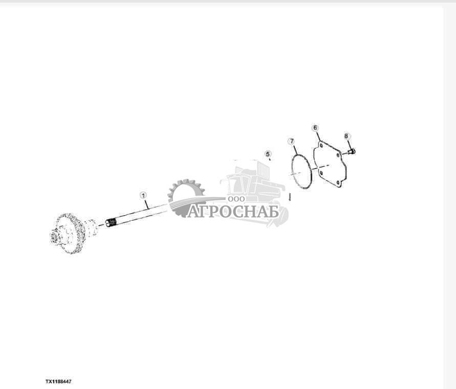 Механизм отбора мощности с блокируемым гидротрансформатором 